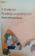 A Guide Reading Comprehension